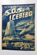 1933 Hollywood Herald S.O.S. ICEBERG - Leni Riefenstahl, Rod La Rocque Scarce