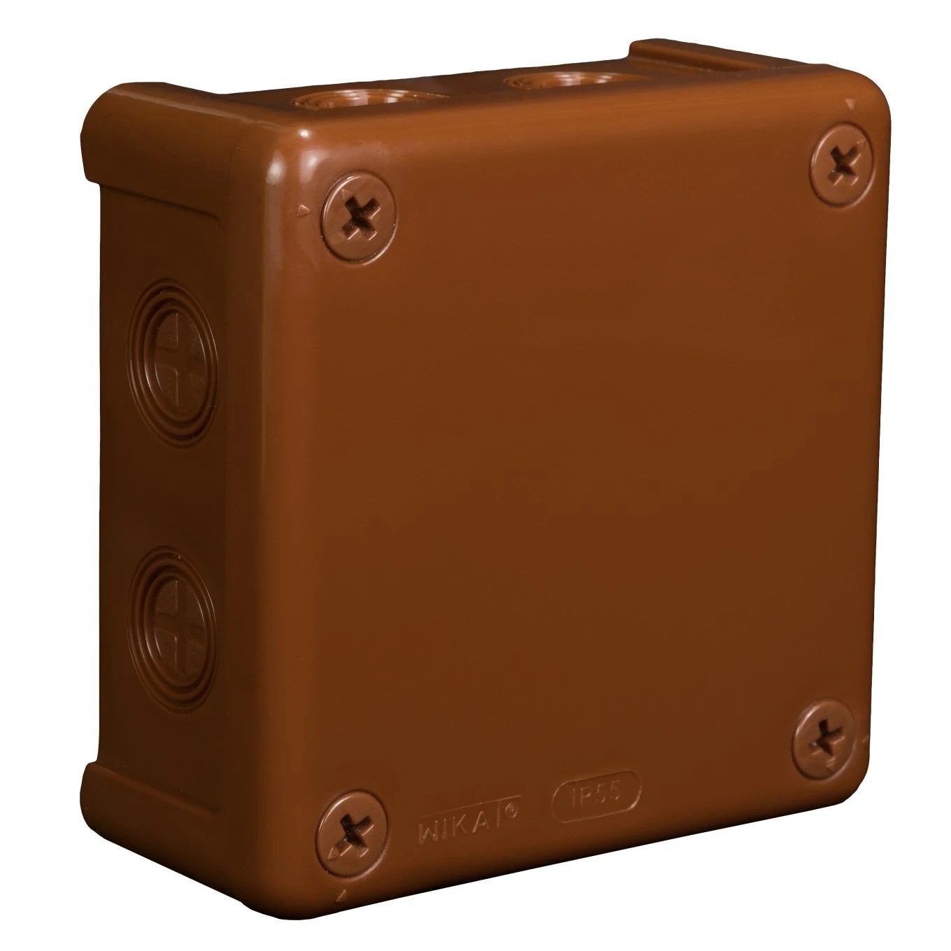 n/t can airtight empty 98x98x42mm IP55 Brown VP 61.144