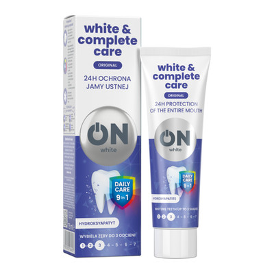 Tołpa ON white White & Complete Care 24h Protection Toothpaste, 75 ml