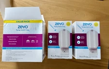Zevo Indoor Insect Trap Kit, Value Pack, 2 Plug-In Devices & 2 Cartridges, New