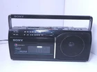 Vintage Sony CFM-130 AM/FM Cassette Recorder Portable Boombox Tested Works
