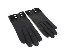 Chloe Women's Lambskin Gloves in Black