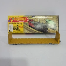 Roundhouse - Union Pacific - 60' Bulkhead Flat Car # 215668 w/Kadees New In Box