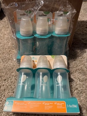 Evenflo Feeding Balance + Standard Baby Bottles, 9oz 6PK | eBay