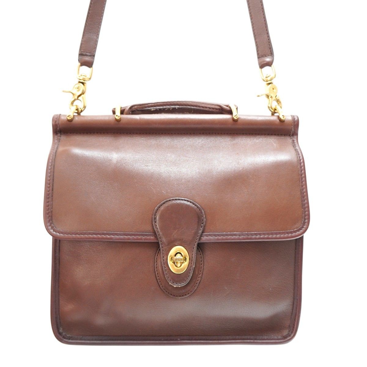 Vintage Coach Willis G4B 9927 Brown Crossbody Shoulder Top Handle