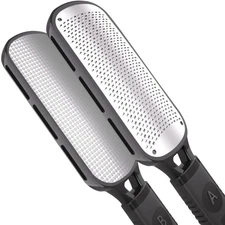 Antonki Foot File for Dead Skin, Double Sided Callus Remover for Feet, Metal