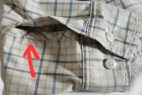 REI Taupe Vented Long Sleeve Outdoor Adventure Shirt Men's Beige Size L Plaid - Picture 24 of 24