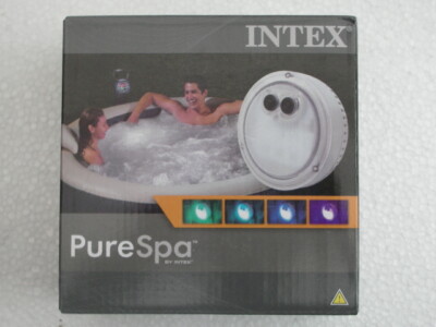 NEW Intex PureSpa Multi-Colored LED Light Pure Spa Lights Hot Tub