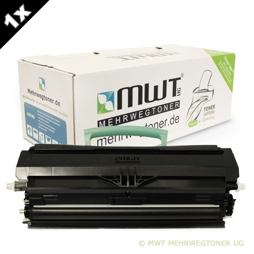1-4x Tóner / Tambor Para Lexmark E 120 230 240 250 260 330 340 350 360 460 - Imagen 7 de 12