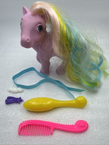 Curly Locks Brush 'n Grow (works) Hasbro Vintage G1 My Little Pony & Accessories - 第 1/15 張圖片