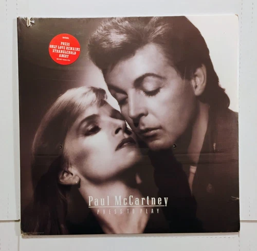 Sealed - Paul McCartney ‎– Press To Play Vinyl 1986 Original 1ST Pressing