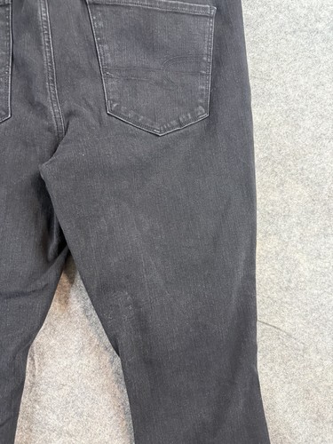 American Eagle Outfitters Pants Women's Size 16 Regular Black Ripped Jeans - Picture 9 of 9