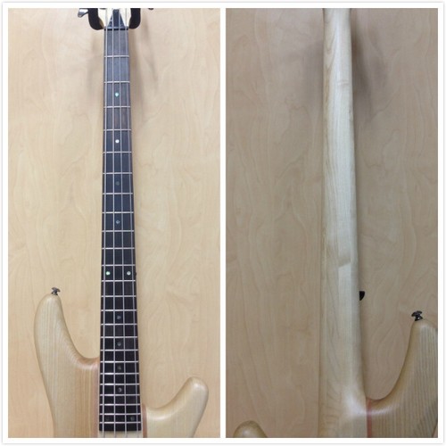 Haze 327N Neck-Thru Structure 4-String Electric Bass w/Pre-Amp +Free Gig Bag - Picture 11 of 12