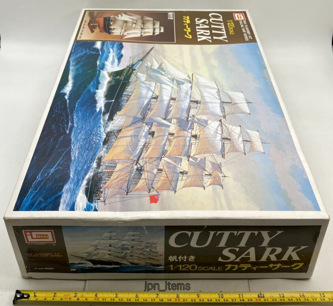 CUTTY SARK 1/120スケール模型キット Imai 1/120 Cutty Sark Sailing Ship Vintage Plastic Model Kit