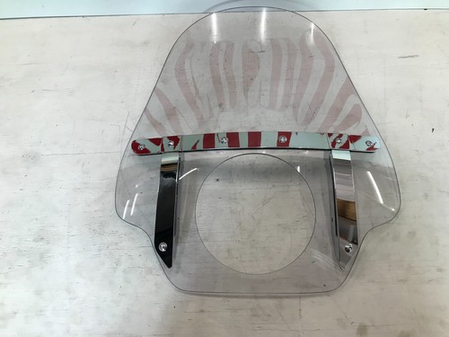 H3A Honda Shadow Spirit 750 Custom Windshield and Mounts 08R80-MCR-100 - Picture 9 of 14