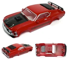 NU-RORA Nurora Road Race Replicas RRR HO Slot Car Body 69 FORD MUSTANG MACH 1 Rd