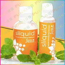 Sliquid Sizzle Warming Sex Lube💋Water Based+Menthol Premiun Personal Lubricant