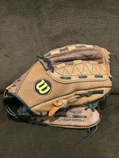 Wilson Baseball Softball Fast Pitch Glove Adult A440 Right Thrower Brown 12  