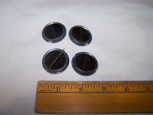 4 Vintage Lyndon B. Johnson REPUBLICAN'S FOR JOHNSON President Pinback Buttons - Imagen 2 de 2