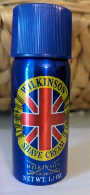 NOS Wilkinson Sword Shave Cream 1.5 oz Travel Size - Retired / Discontinued 