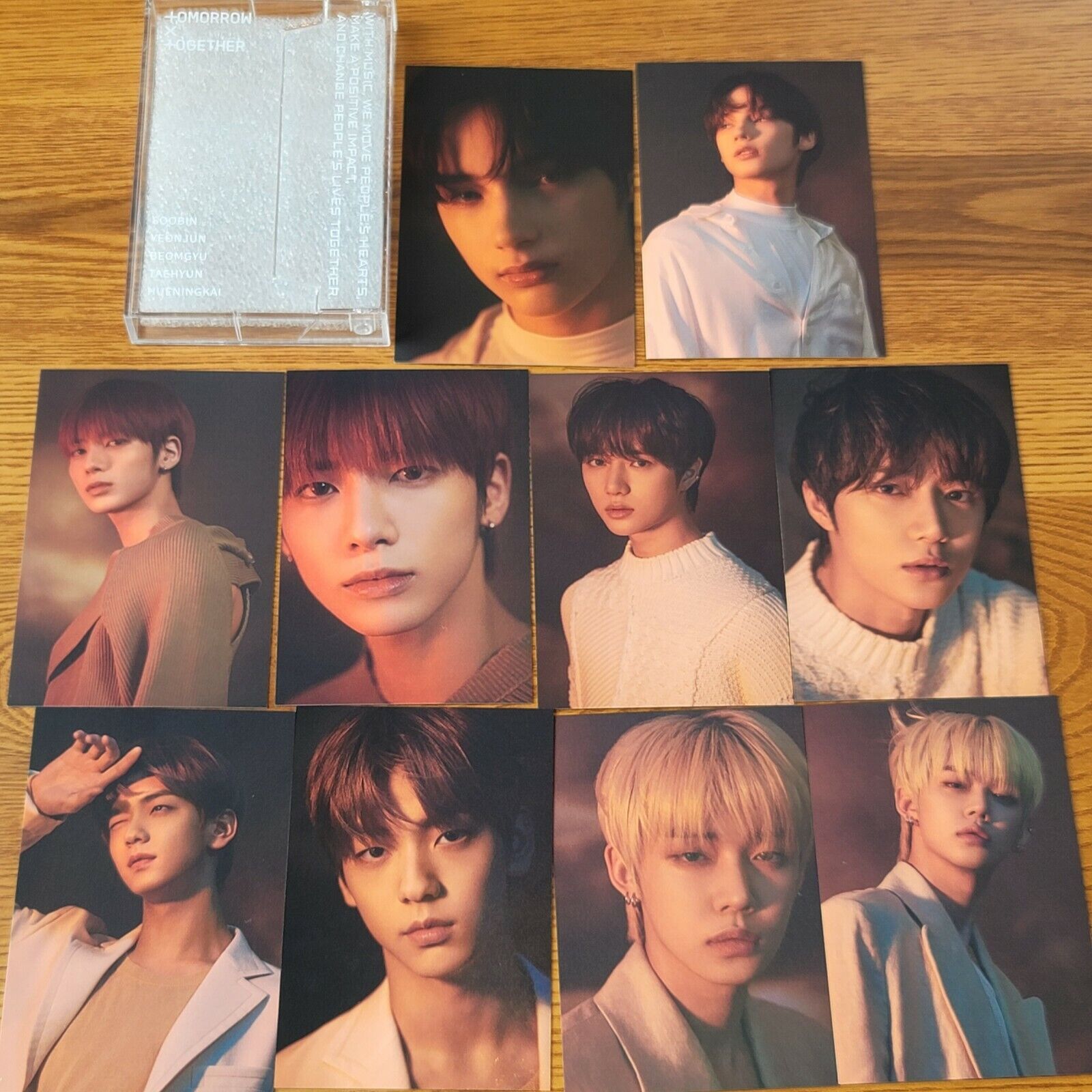 TXT HYBE INSIGHT OFFICIAL Tomorrow x Together PHOTOCARD SET | eBay
