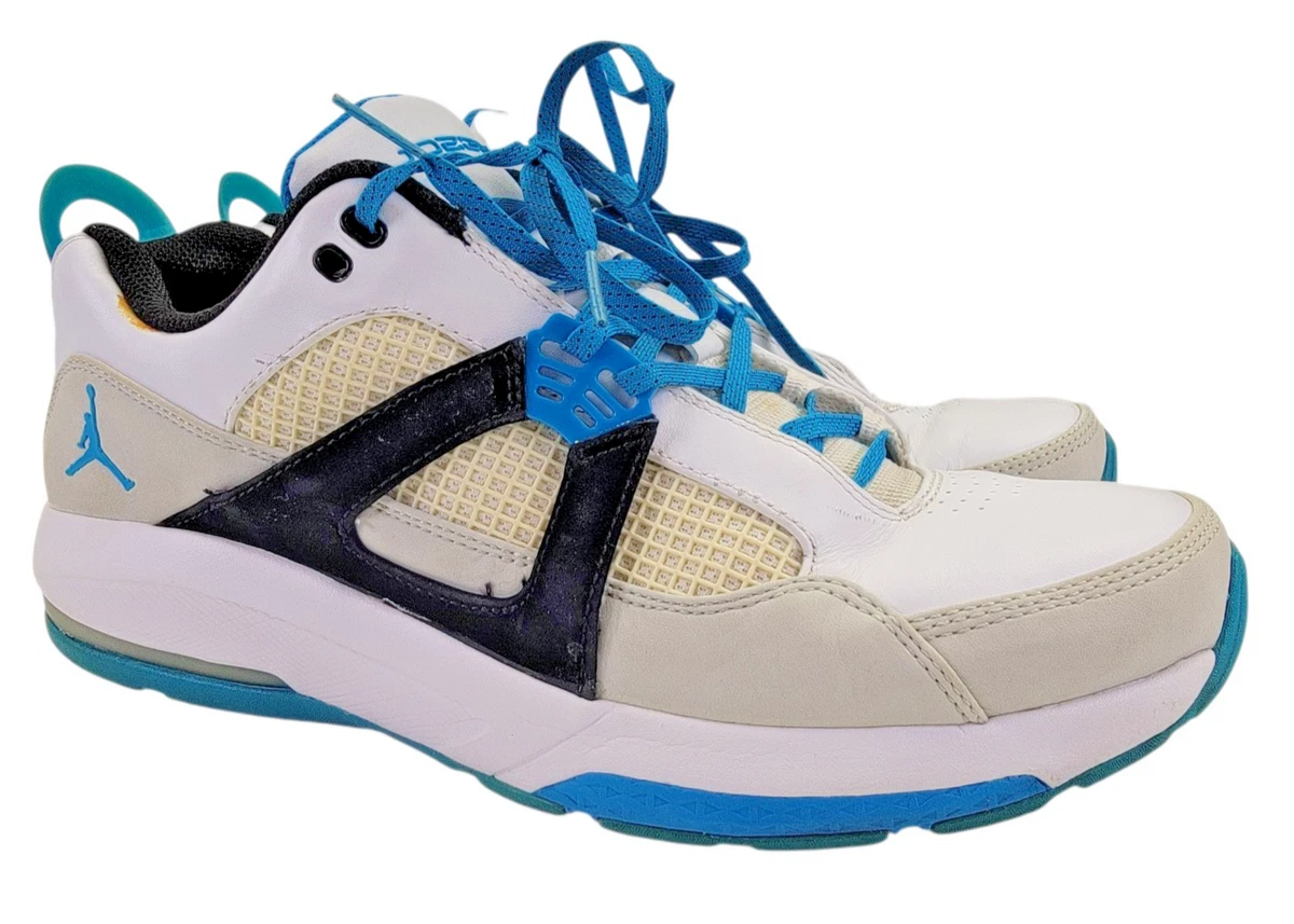 Jordan Trunner Q4 Neon Lights Laser Blue 2009 343408-142 Mens Sz 10 Box Receipt RARE “Blue Laser” Air Jordan 4 Samples ?? ? or  main image 3