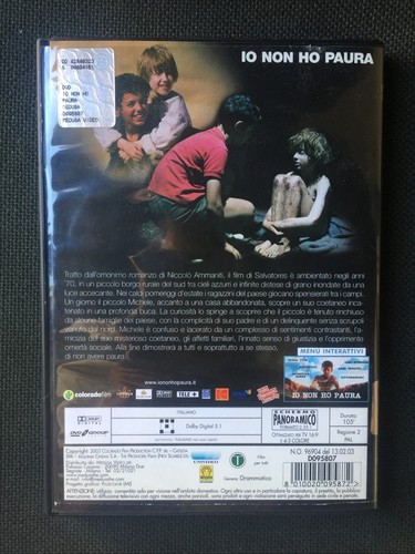 IO NON HO PAURA (FUORI CATALOGO) - DVD USATO GARANTITO - Foto 2 di 3