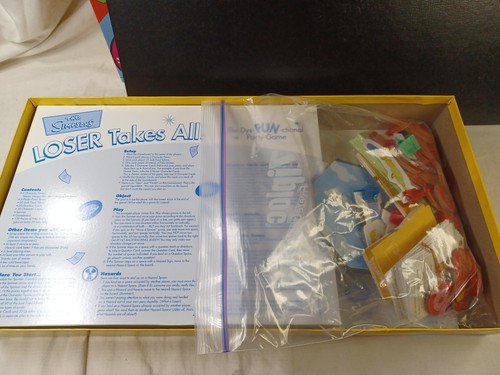 2001 The Simpsons: LOSER Takes All! Game by RoseArt Complete Board Game Used - Picture 6 of 11
