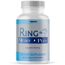Ring Quiet Plus | Supports Healthy Ears & Hearing Wellness - 60 Capsules