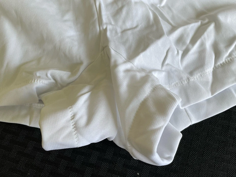 3 Pantalones Cortos Vintage Años 60 SEARS Blanco Acetato Poliéster Talla 8 Caderas 41-42 Foto 2 de 4