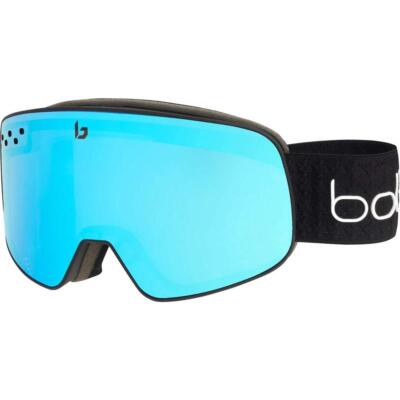 Bollé Nevada Black Corp Matte light vermillion blue Skibrille Snowboardbrille