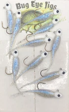 10 Pack 1/16 Oz  Custom Made Crappie Jigs (Monkey Milk)
