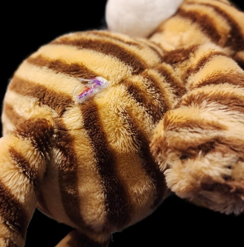 Peluche Nici Wild Friends Tigre 9" Peluche Gato León Extremidades Colgantes Pequeño Nicki - Imagen 3 de 3