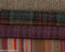 HAND DYED RUG HOOKING WOOL Mill-Dyed ~ "LET'S TALK TURKEY-II" (4-pc. collection)