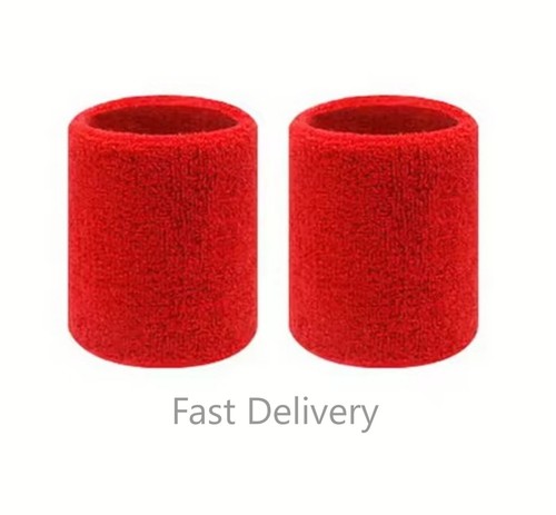 Pair of Towel Sports Wristbands Tennis Sweat Bands Wrist Guard for any sports - Picture 4 of 7