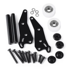 Aluminum Rear Tail Adjustable Angle Bracket For LOSI 1/18 Mini LMT Upgraded Part