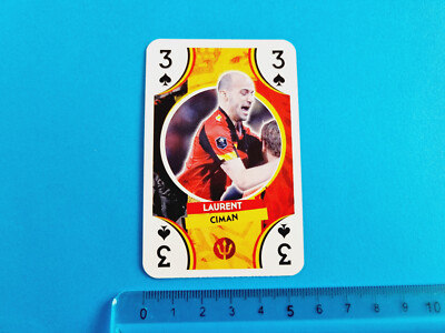 LAURENT CIMAN CARD BELGIUM BELGIUM POKER RARE CARD