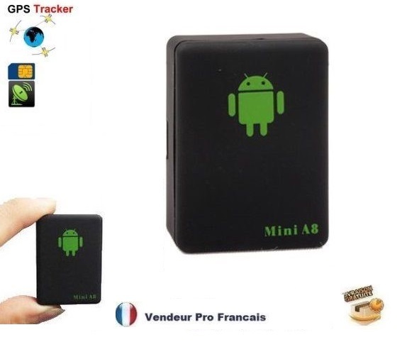 Mini traceur GPS GSM micro espion localisateur GPRS portable quadri-band