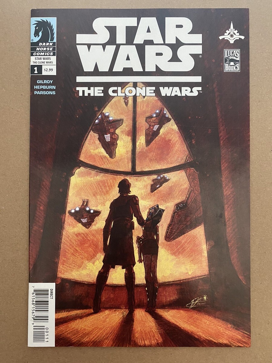 Star Wars Clone Wars #1 first printing Dark Horse Comic Book