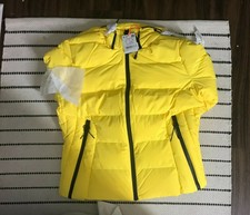 Sale New Superdry Women's Spirit Sports Puffer Jacket Yellow - Uk Xs - 8