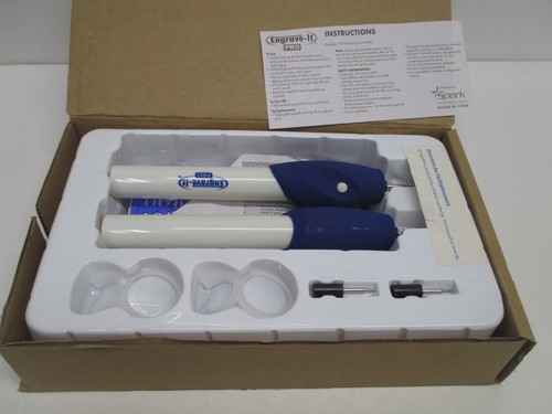 NEW -  ENGRAVE-IT PRO Box of 2 Engraving Pens CM1999 - Picture 1 of 2