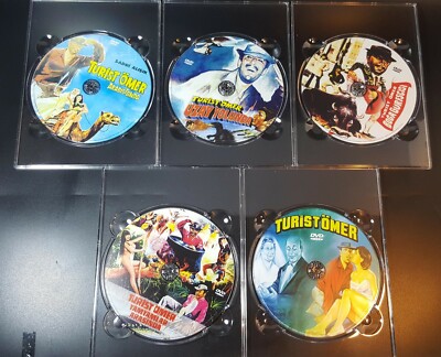 DVD Box Set Turkish Star Trek and other Turist Omer Movies Set Of