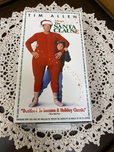 THE SANTA CLAUSE VHS ~NEW~ Walt Disney starring Tim Allen - Picture 5 of 5