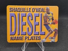 SHAQUILLE O'NEAL - Name Plates - NBA Hoops Card 10