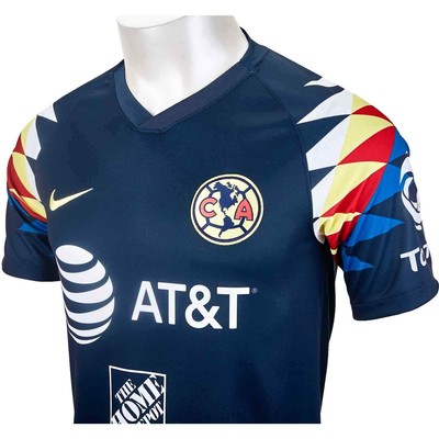 Nike Club America Soccer Jersey 2019/2020 Blue AJ5526-455 Sz Small eBay