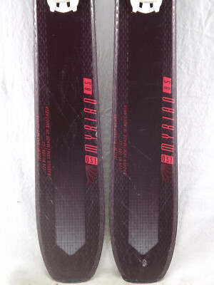 19-20 Salomon QST Myriad 85 Used Wmns Skis w/Bindings 161cm