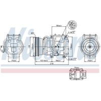 Kompressor Klimaanlage Passend FüR Toyota RAV 4 I Avensis Station Wagon