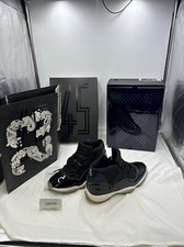 Nike Air Jordan XI Retro 11 Space Jam 2016 TALLA 10.5 Bred Gamma Azul Gorra Vestido