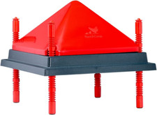 Chick Brooder Heating Plate and Anti-Roost Cone Set - Brooder Heat Plate Warms u