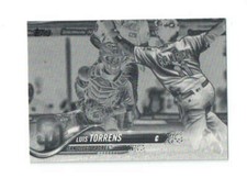 2018 Topps Black and White Negative Luis Torrens #403